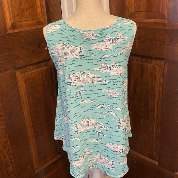 Style & Co sleeveless button-down blouse - Picture 5 of 10